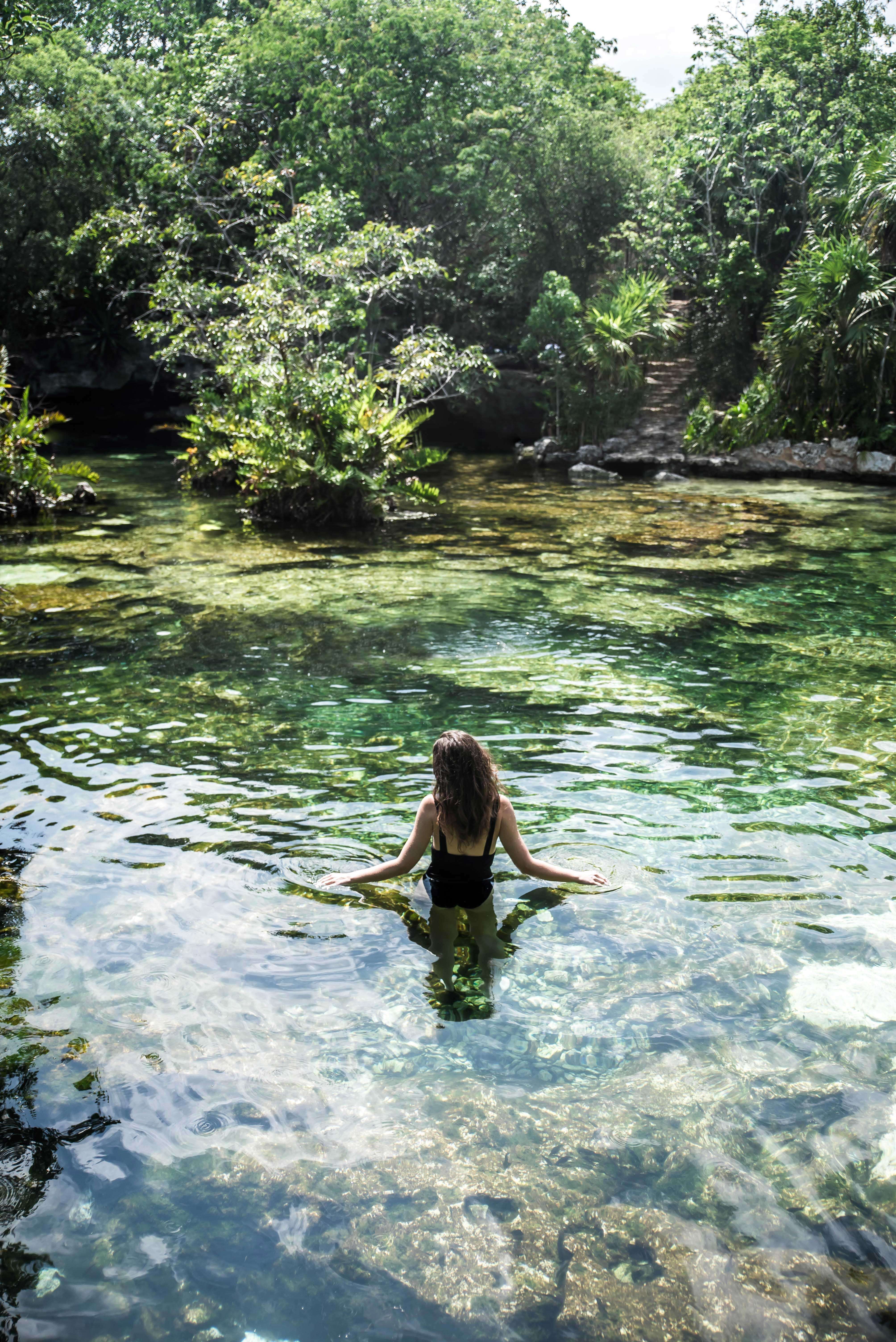 The Wild Parisian au cenote Azul